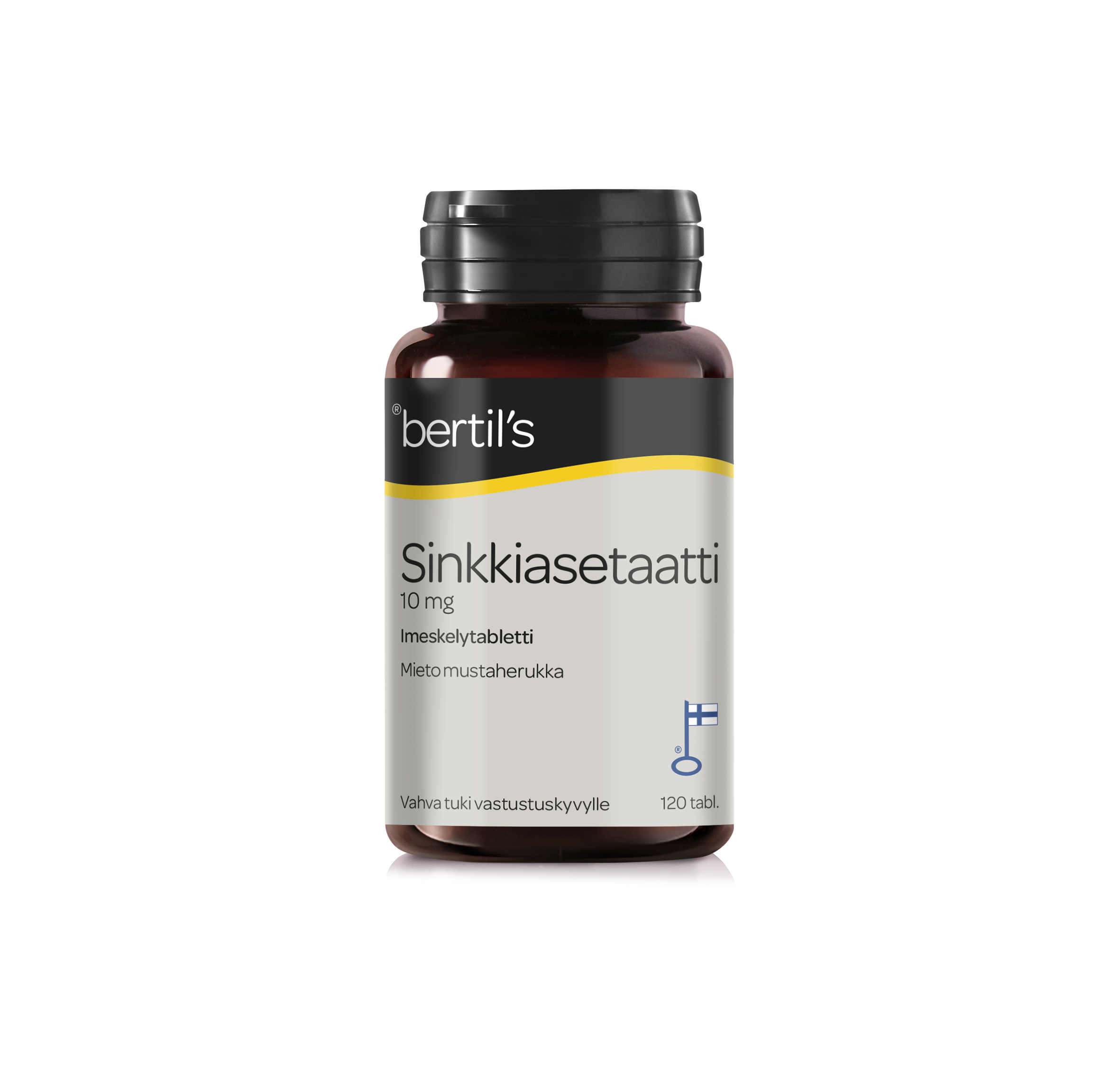 Bertils Zn Sinkkiasetaatti 120tbl.