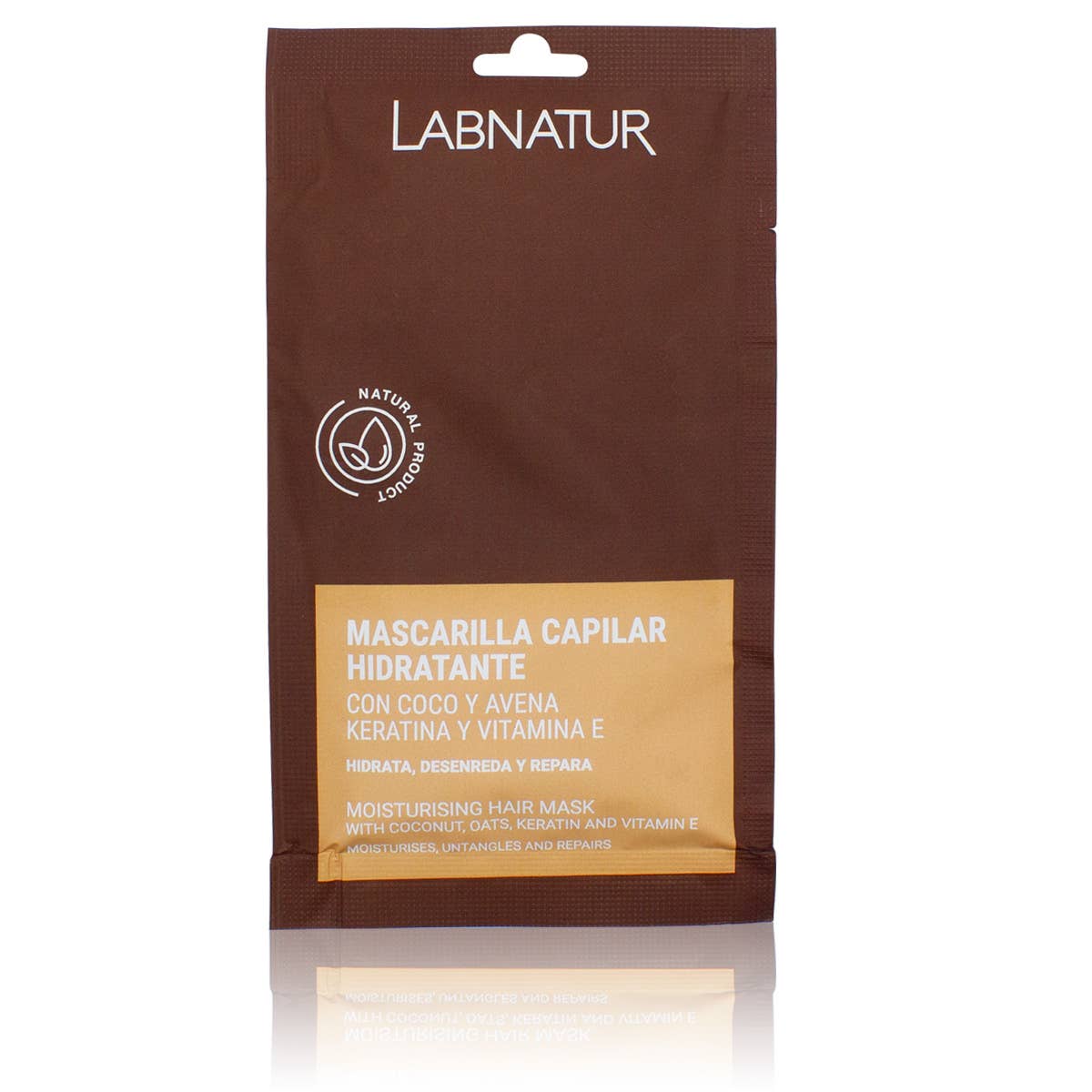 Labnatur Coconut and Oatmeal Hair Mask with Keratin 20ml