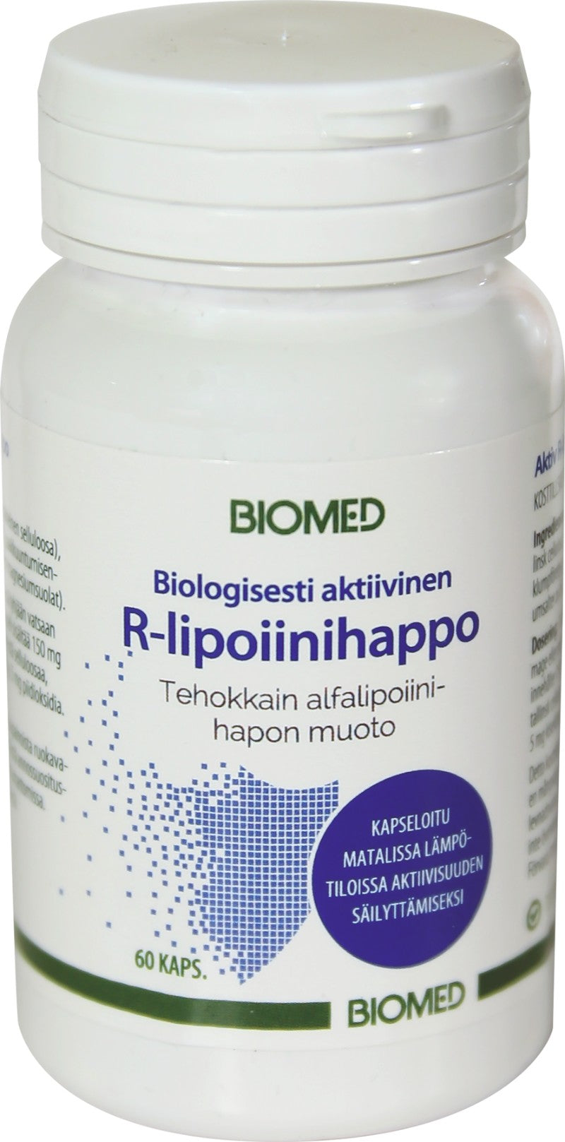 Biomed Aktiivinen R-Lipoiinihappo 60 kps