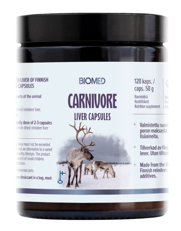 Carnivore - Liver Capsules 120kps