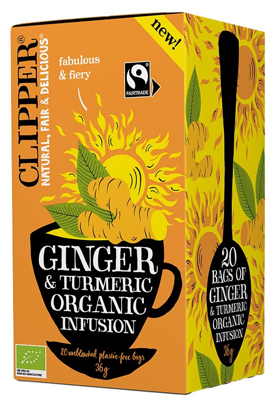 Clipper Inkivääri & Kurkumatee 20ps