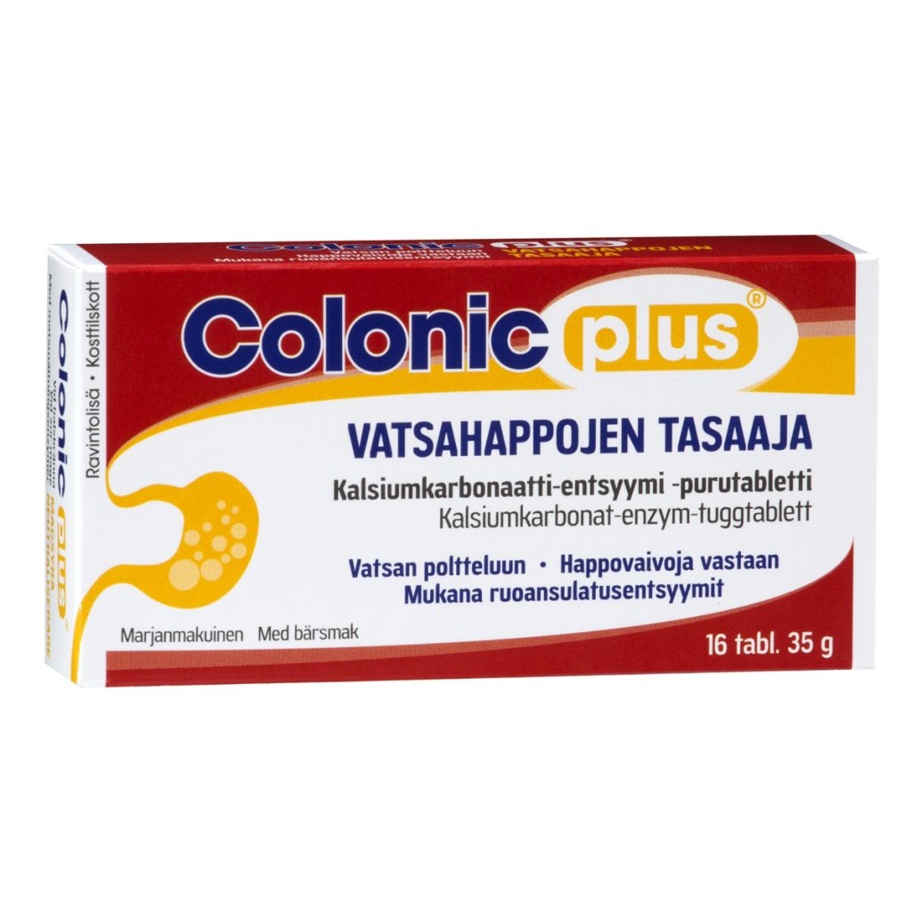 Colonic Plus Vatsahappojen tasaaja 16  t