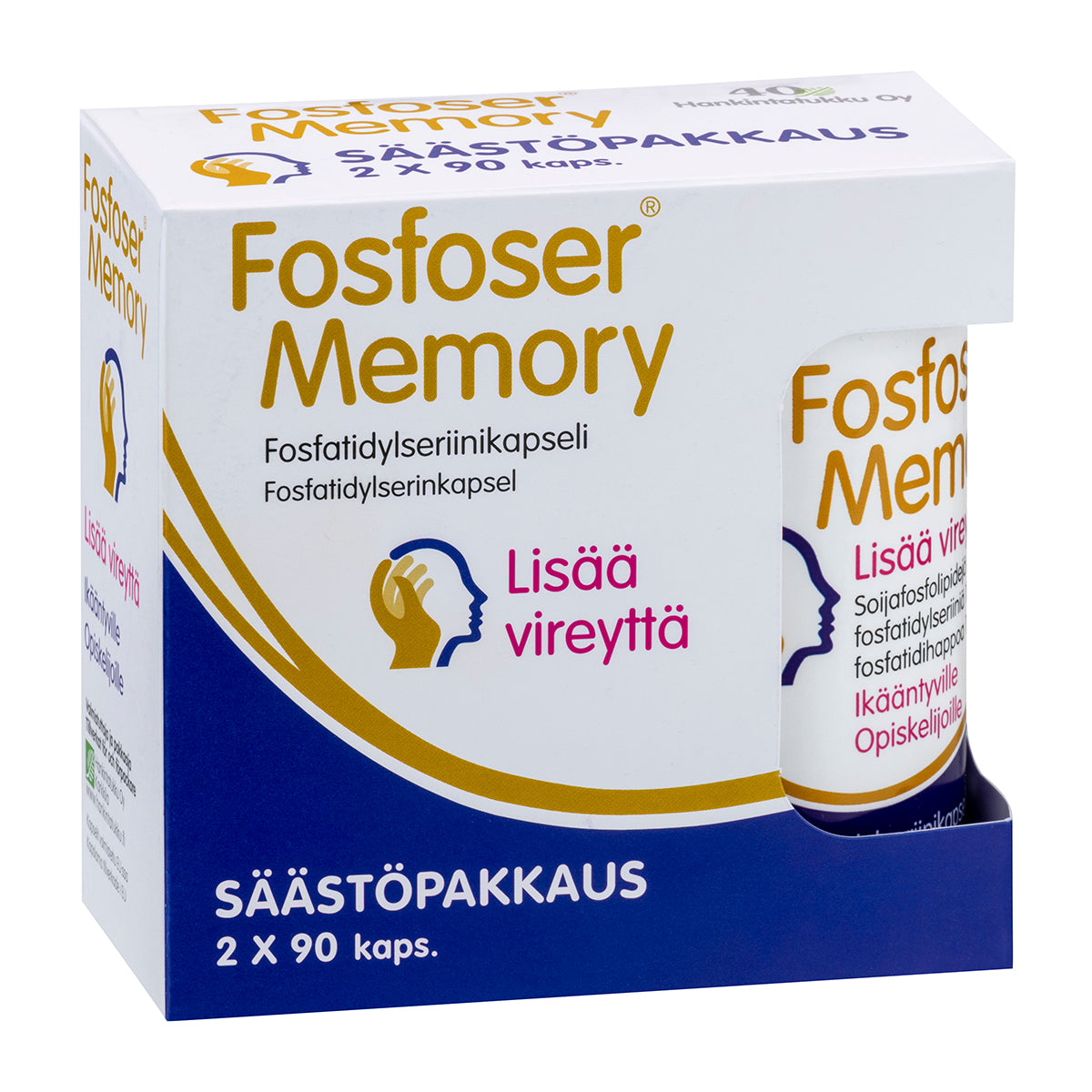 Fosfoser Memory 2x90tbl. SÄÄSTÖPAKKAUS