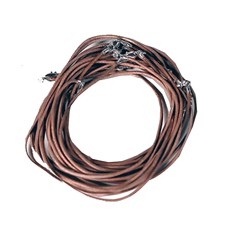 Ruskea kaulanauha 45cm