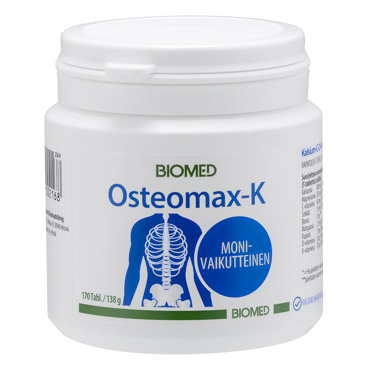 Osteomax K 170 tabl