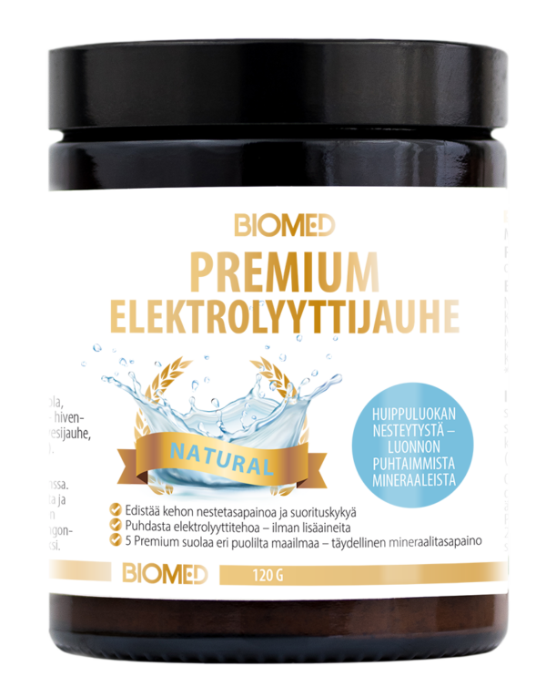Biomed Premium Elektrolyyttijauhe 120g