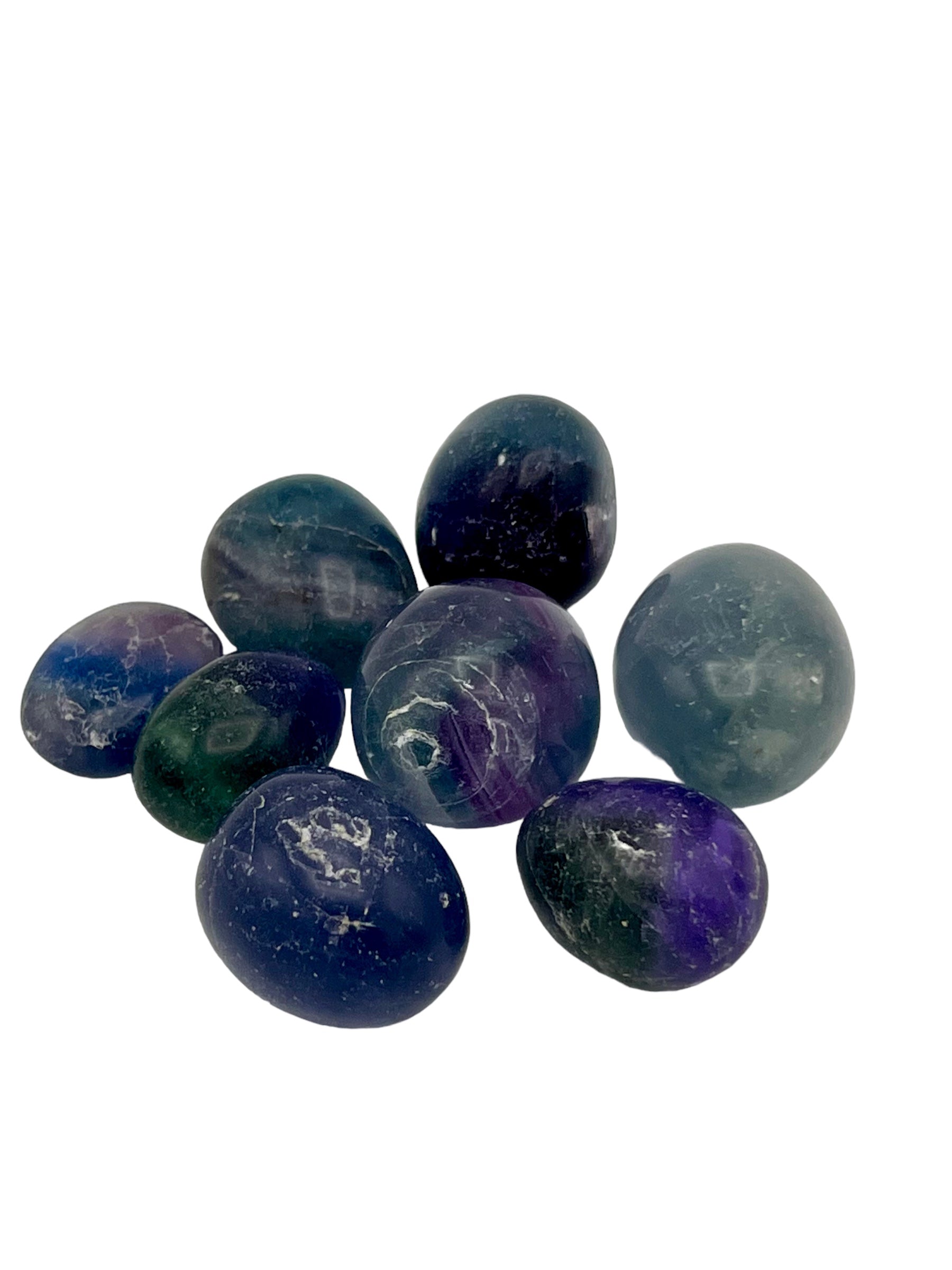 Rumpuhiottu Sininen Fluoriitti 2-3cm