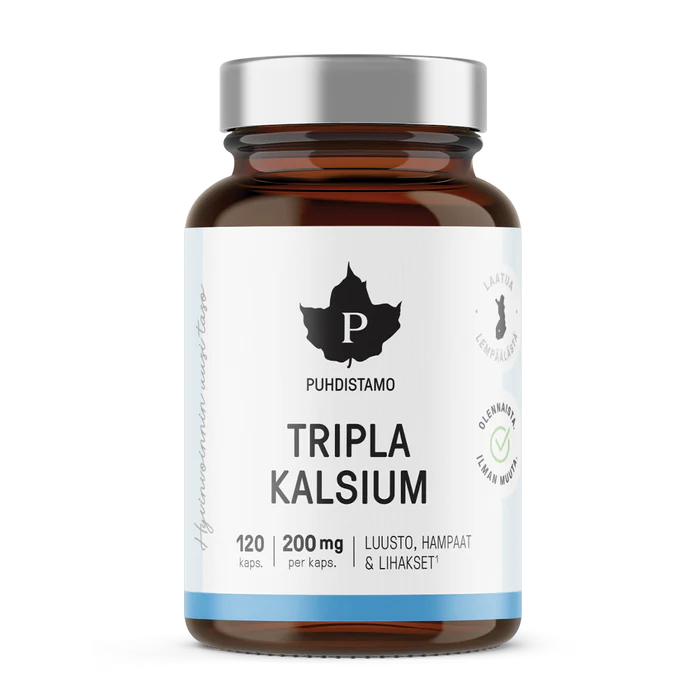 Puhdistamo Tripla Kalsium 120kps.