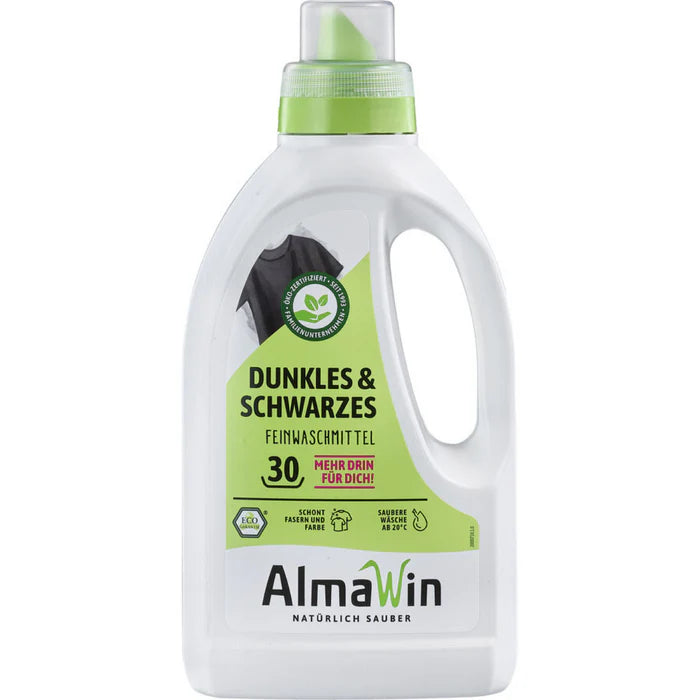 AlmaWin Pyykinpesuneste tummille tekstiileille 750ml