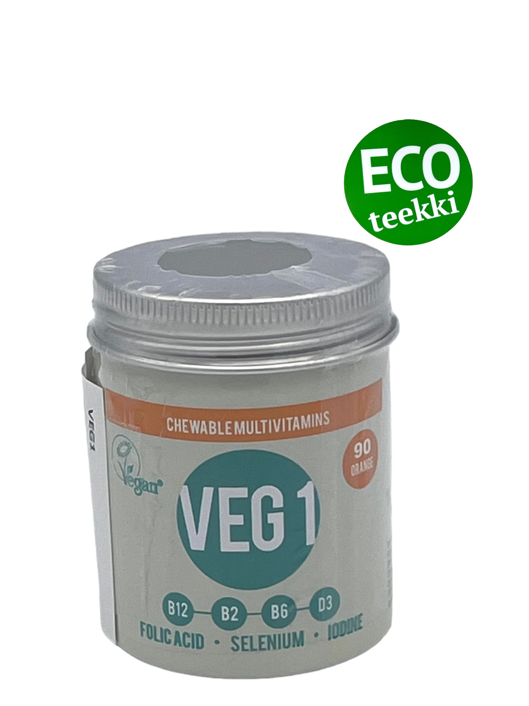 Veg1, appelsiini, 90 tbl.