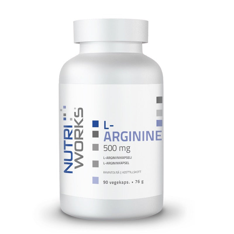 L-arginine 500mg 90kps.
