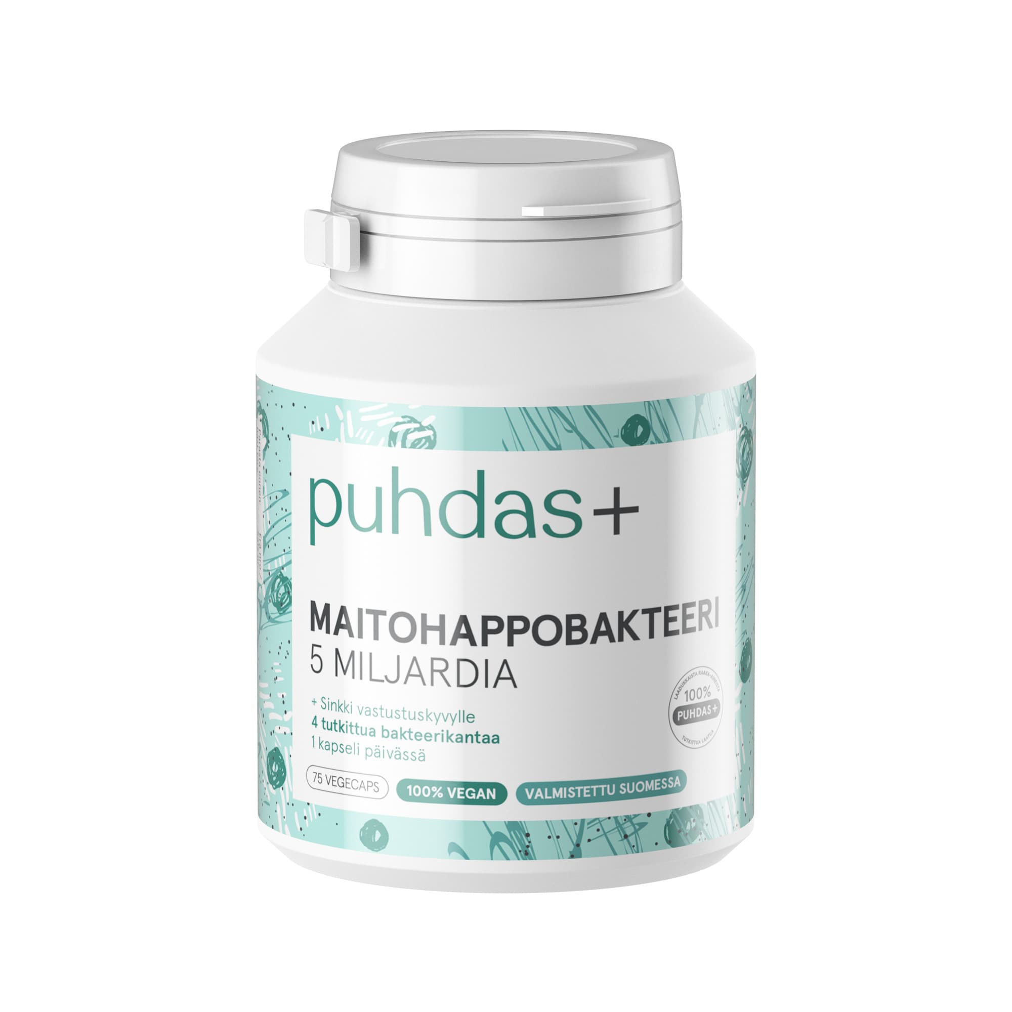 puhdas+ Maitohappobakteeri 5 mrd, 75kps