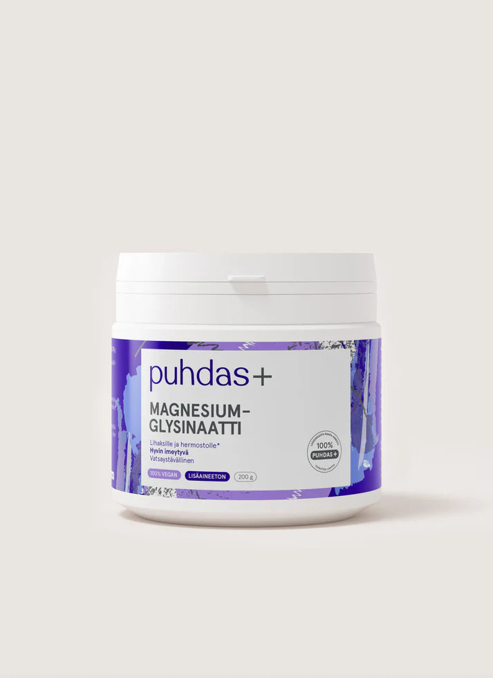 puhdas+ Magnesiumglysinaatti 200g