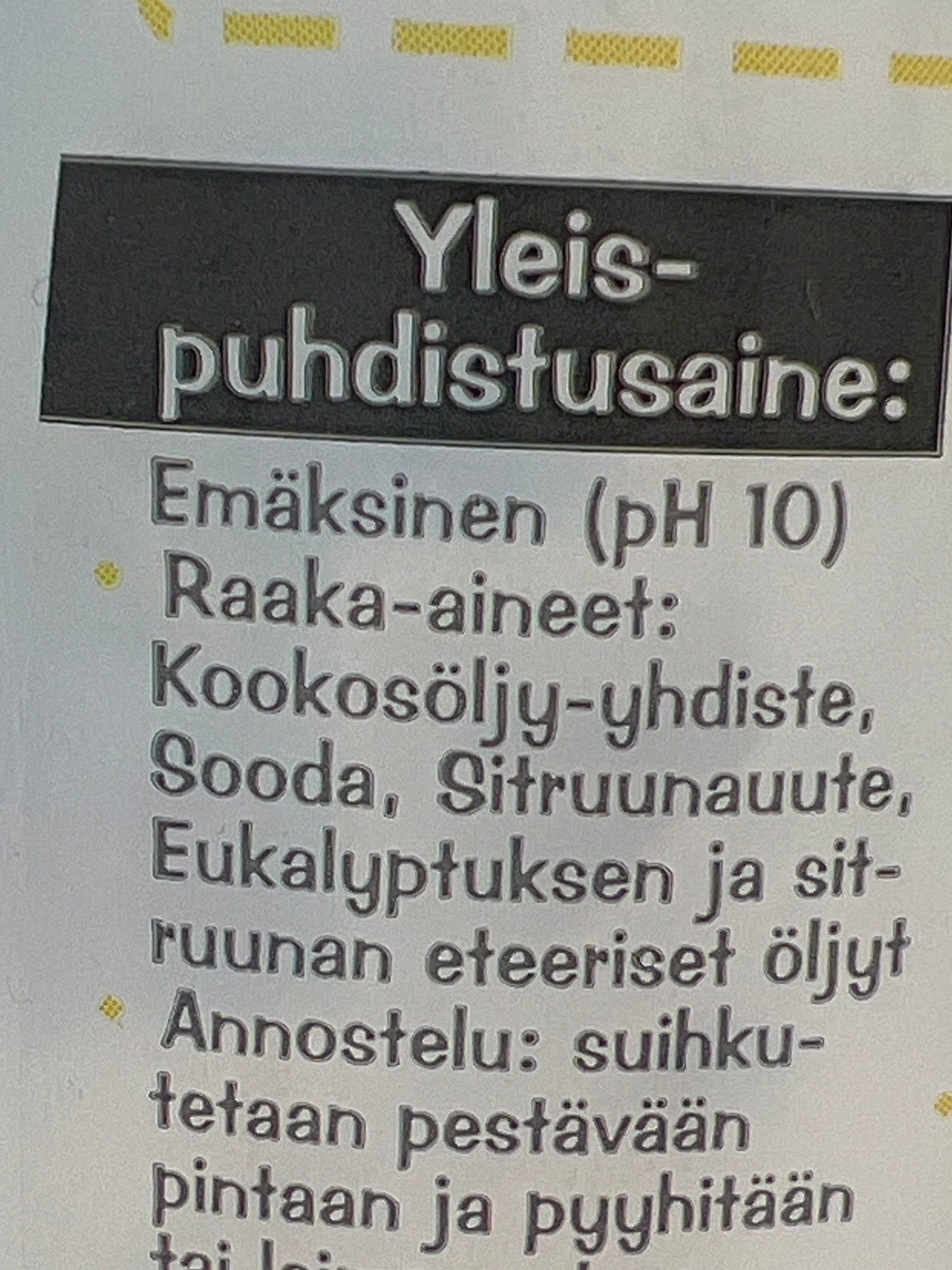 Elokuu Allrengöringsspray 500ml