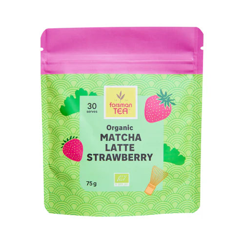 Matcha Latte Mix mansikka 75g luomu