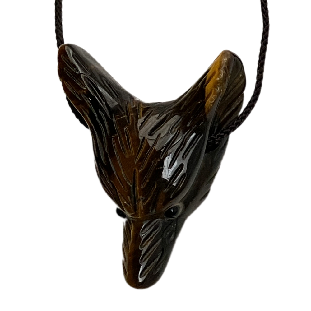Wolf Head Pendant - Susi -riipus