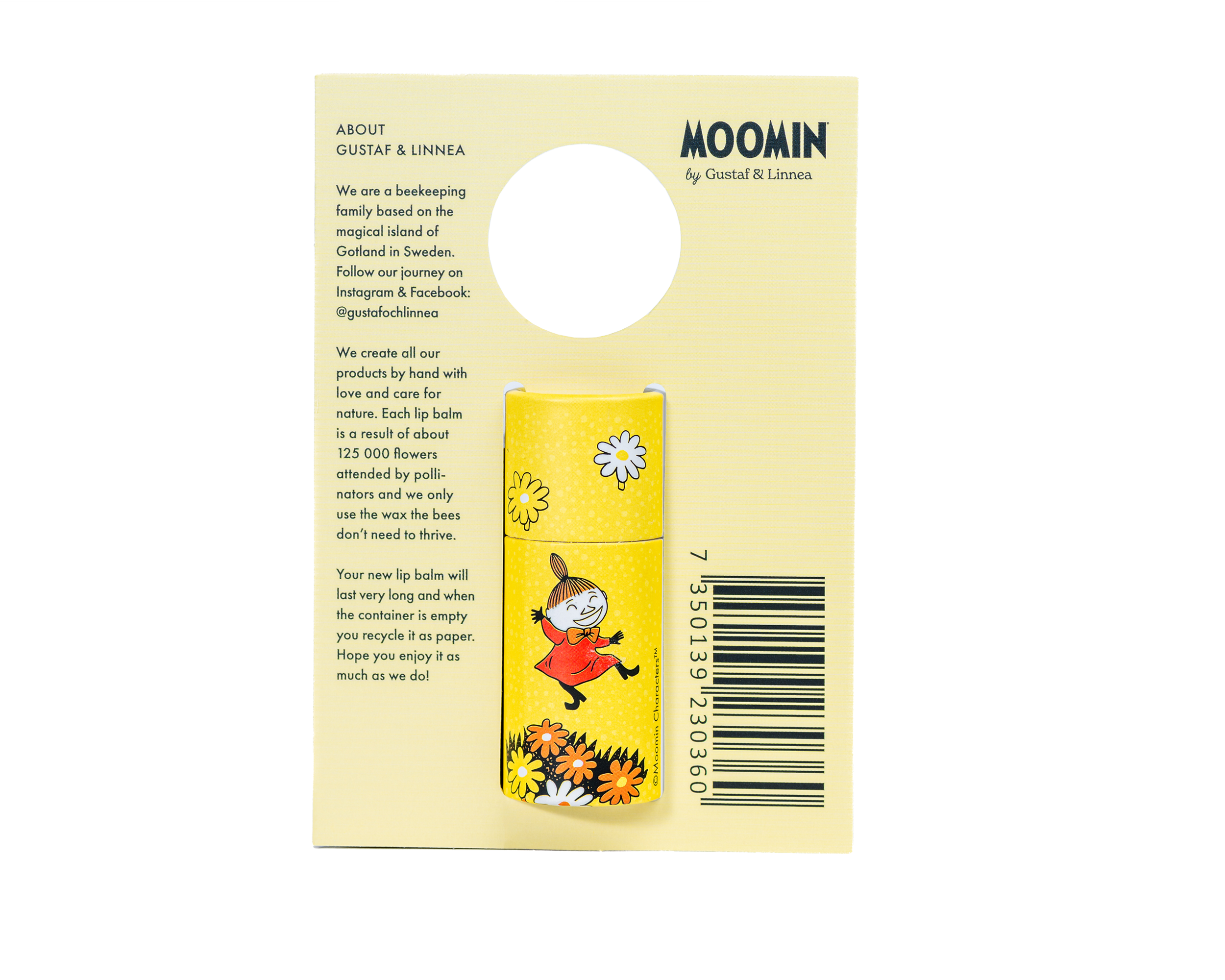 Moomin by G&L - Huulivoide Sitruuna & Hunaja 8,5g