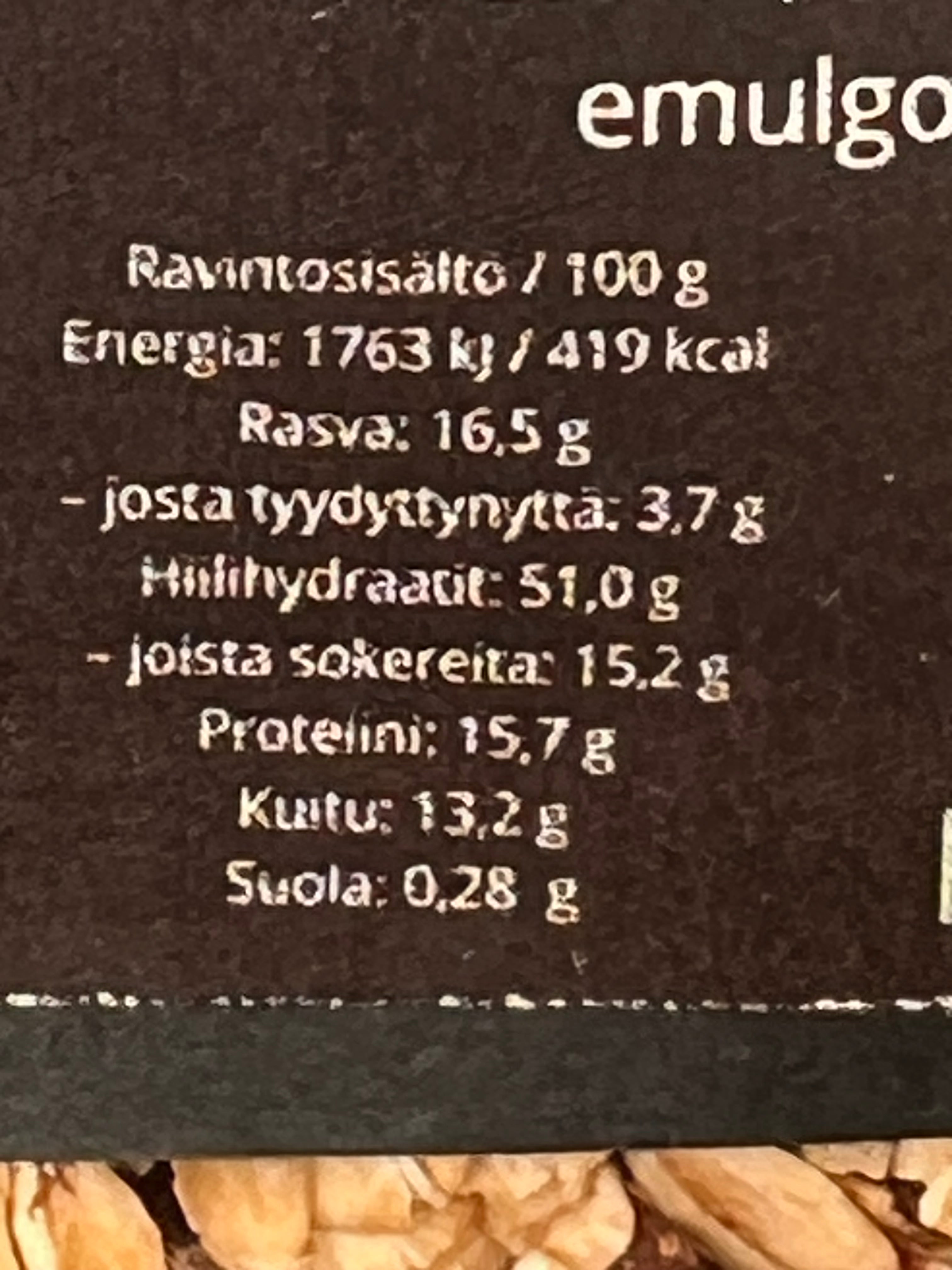 Jyväs-Hamppu Sweet Savory Crunch 100g