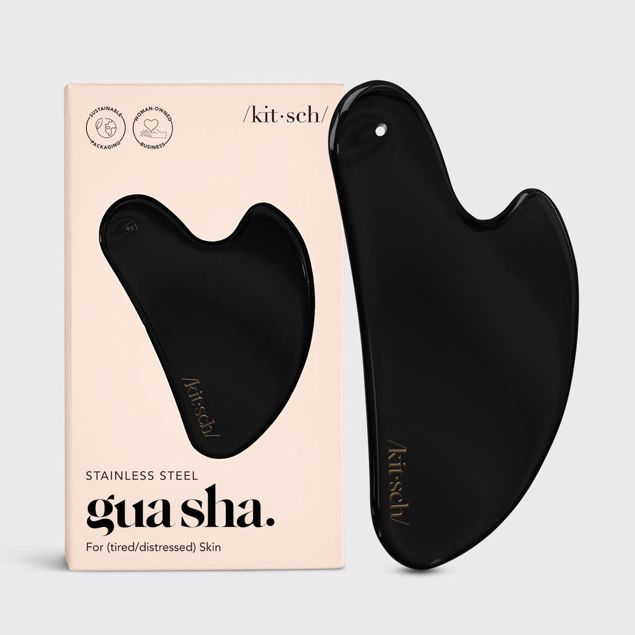 Kitsch Gua Sha - ruostumaton teräs