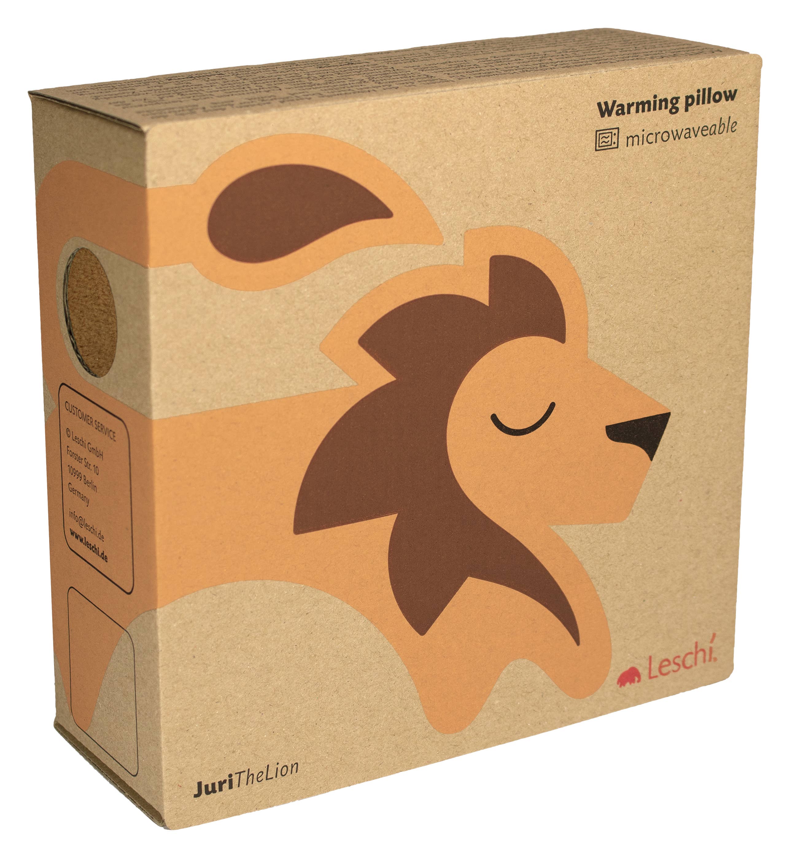 Juri The Lion lämpötyyny hartioille