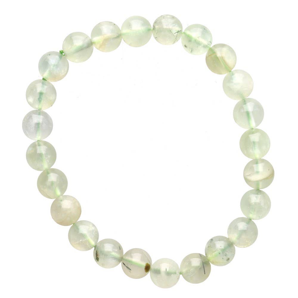 8mm Prehnite Bracelet