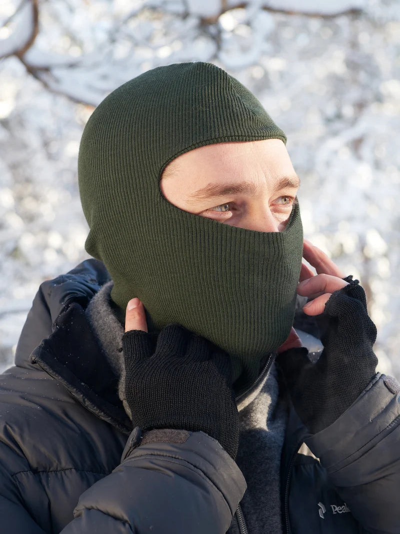 Ruskovilla kynsikkäät luomumerinovillaa