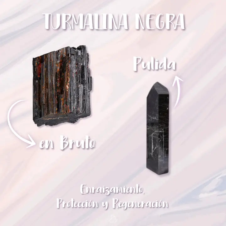 Kristalli riipus Musta Turmaliini
