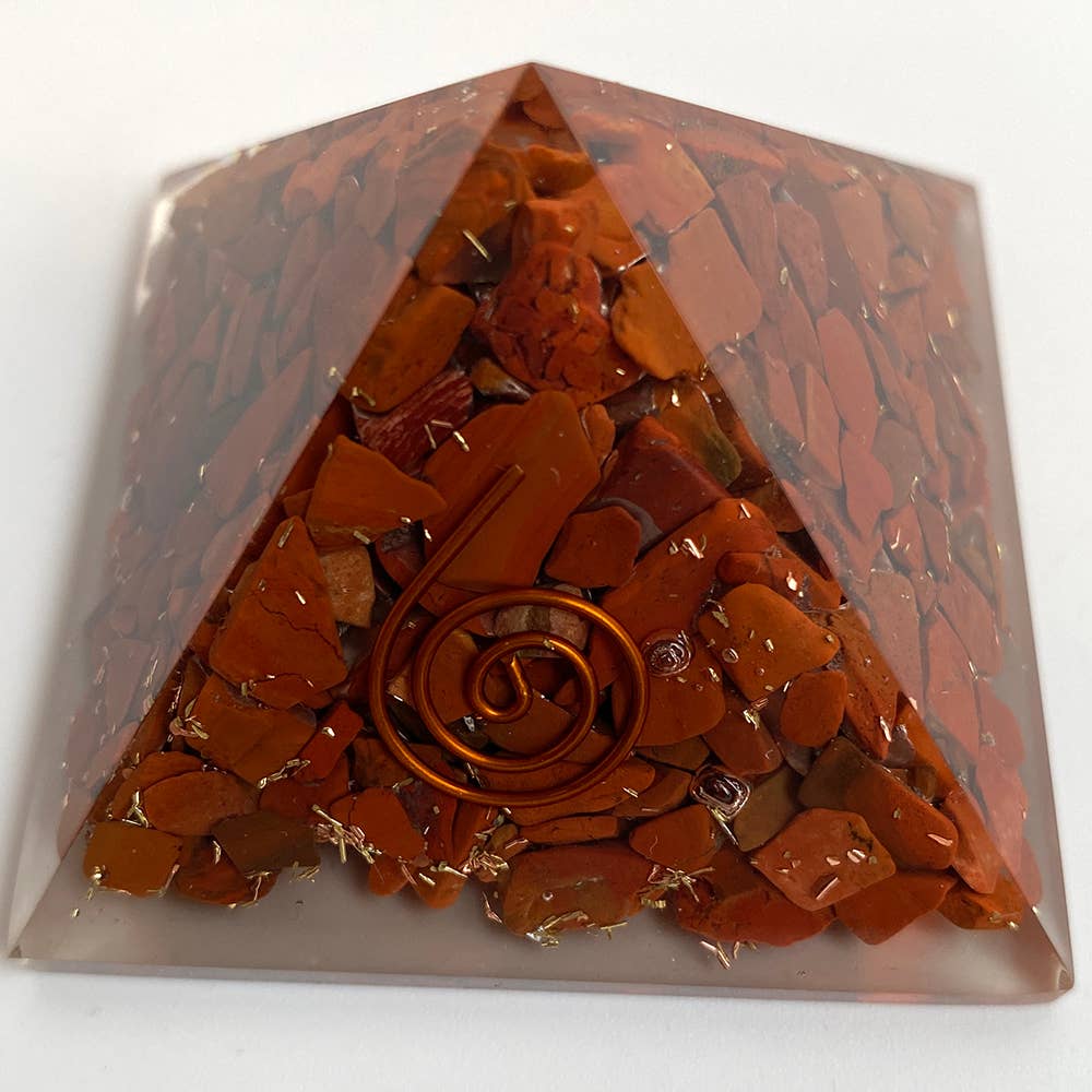 Orgoniitti Reiki Healing Pyramidi, 4-5,5cm