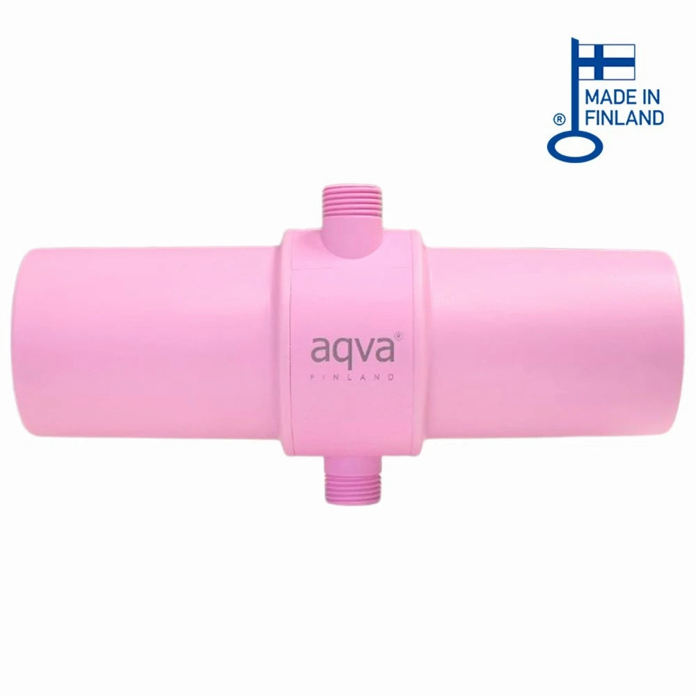 AQVA FRESH Suihkusuodatin Vaaleanpunainen Kotimainen ECOteekki AQVA FRESH Suihkusuodatin Vaaleanpunainen Kotimainen ECOteekki