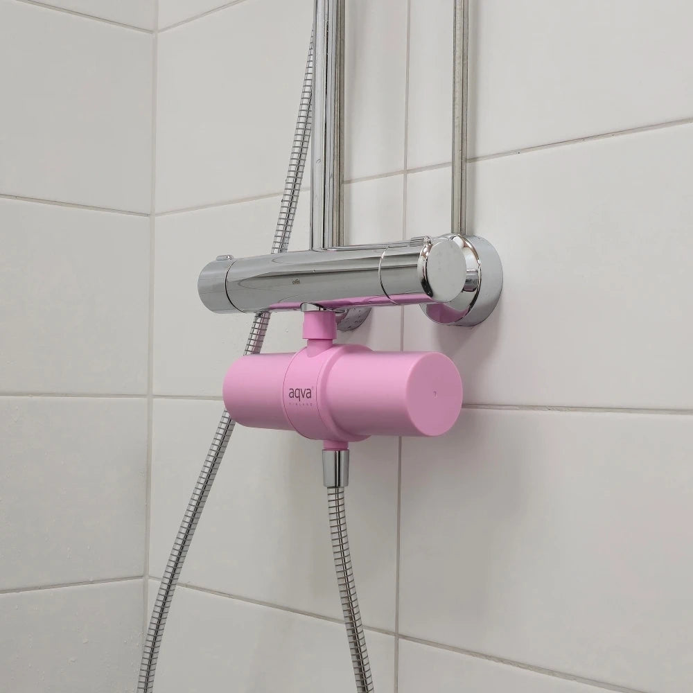 Aqva Fresh Suihkusuodatin, vaaleanpunainen