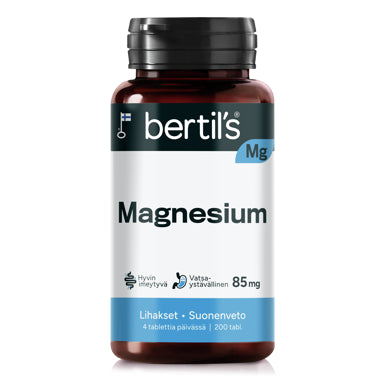 Bertils Mg Magnesium 200 tbl.