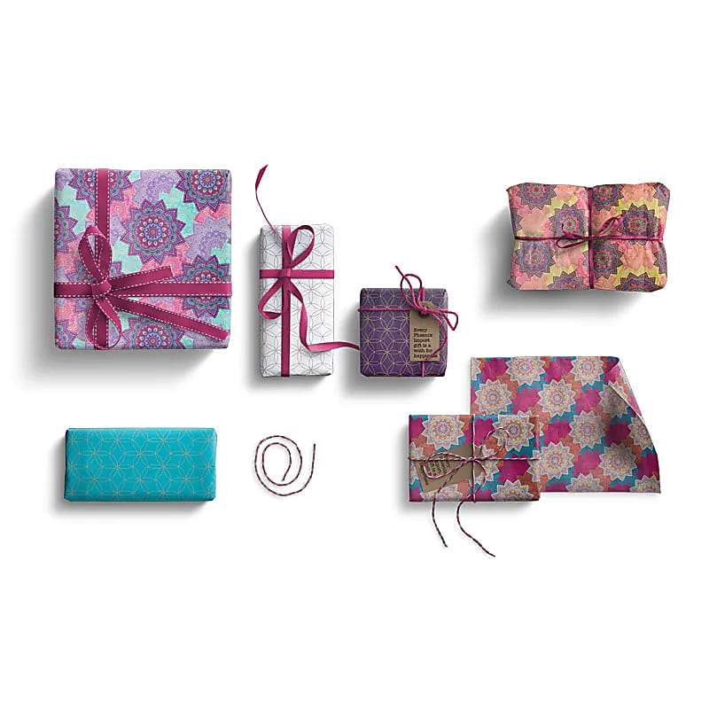 Lahjapaperi Mandala 3 kpl