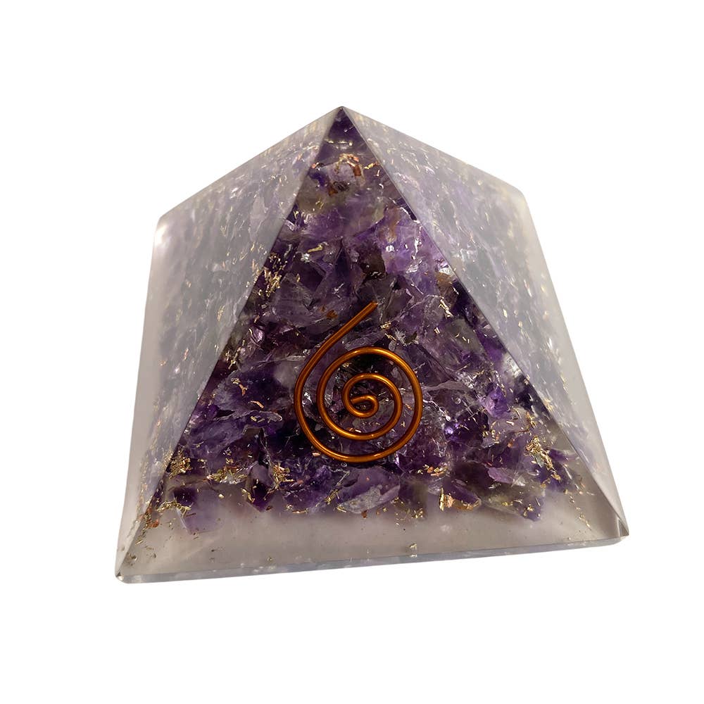 Orgoniitti Reiki Healing Pyramidi, 4-5,5cm