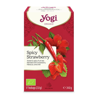 YOGI Spicy Strawberry Luomu 17 pss
