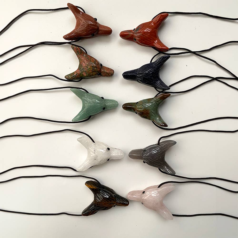 Wolf Head Pendant - Susi -riipus