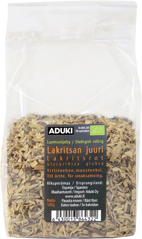 Lakritsinjuuripala 100g - Luomu