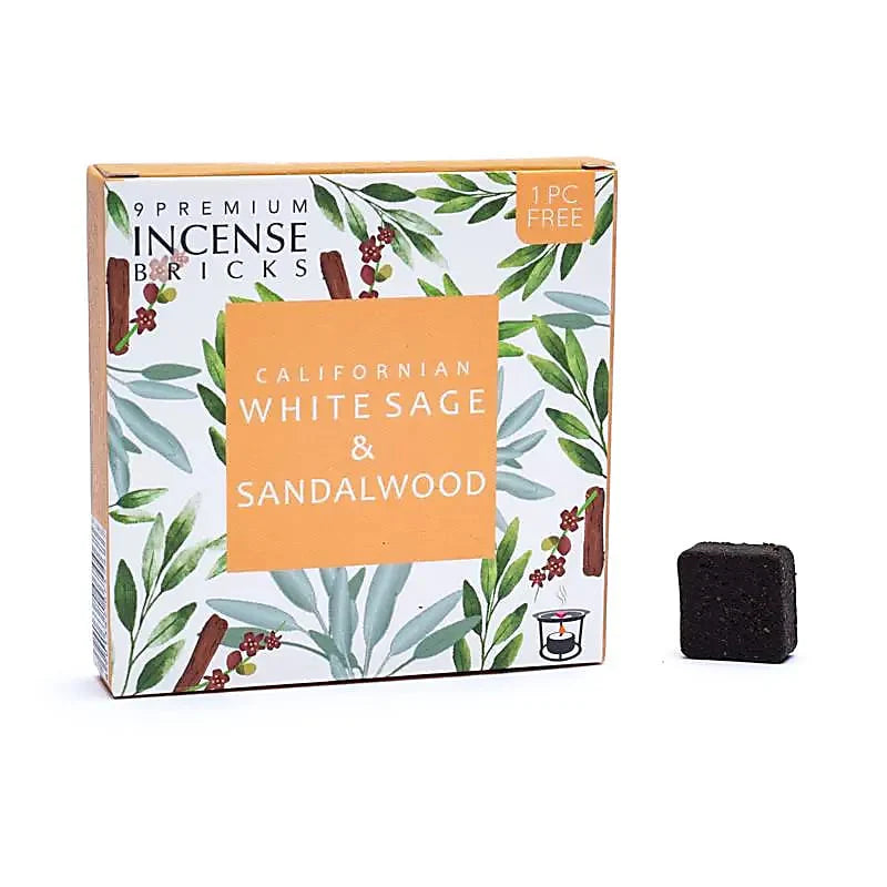 Aromafume Suitsukepalat White Sage & Sandalwood 40g