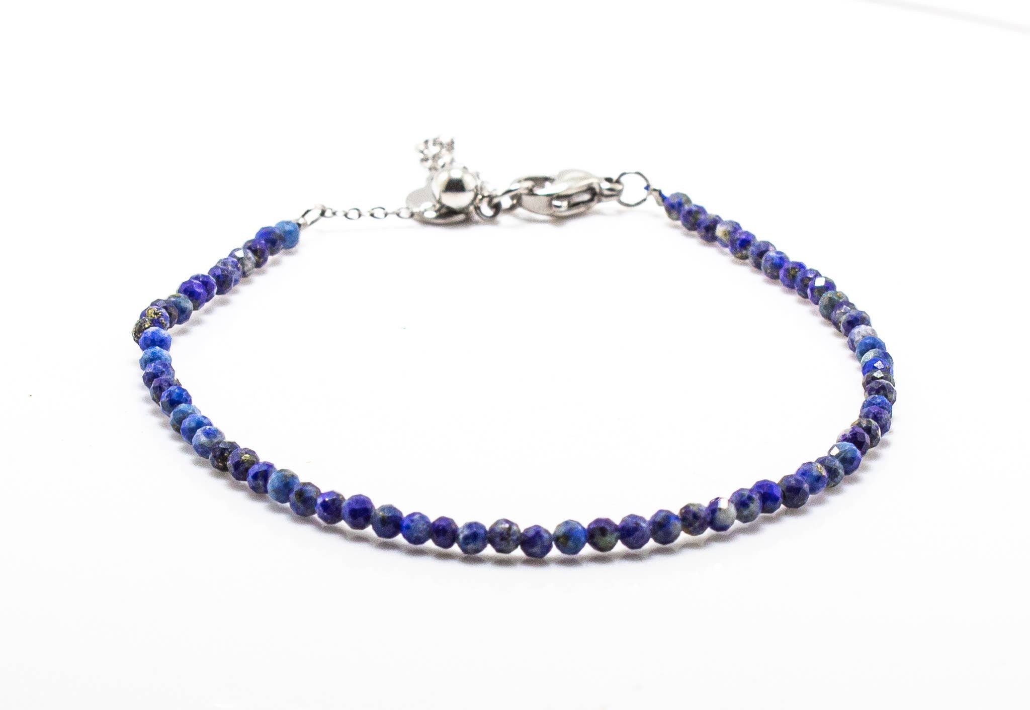 Rannekoru Lapis Lazuli 4mm - fasettihiottu