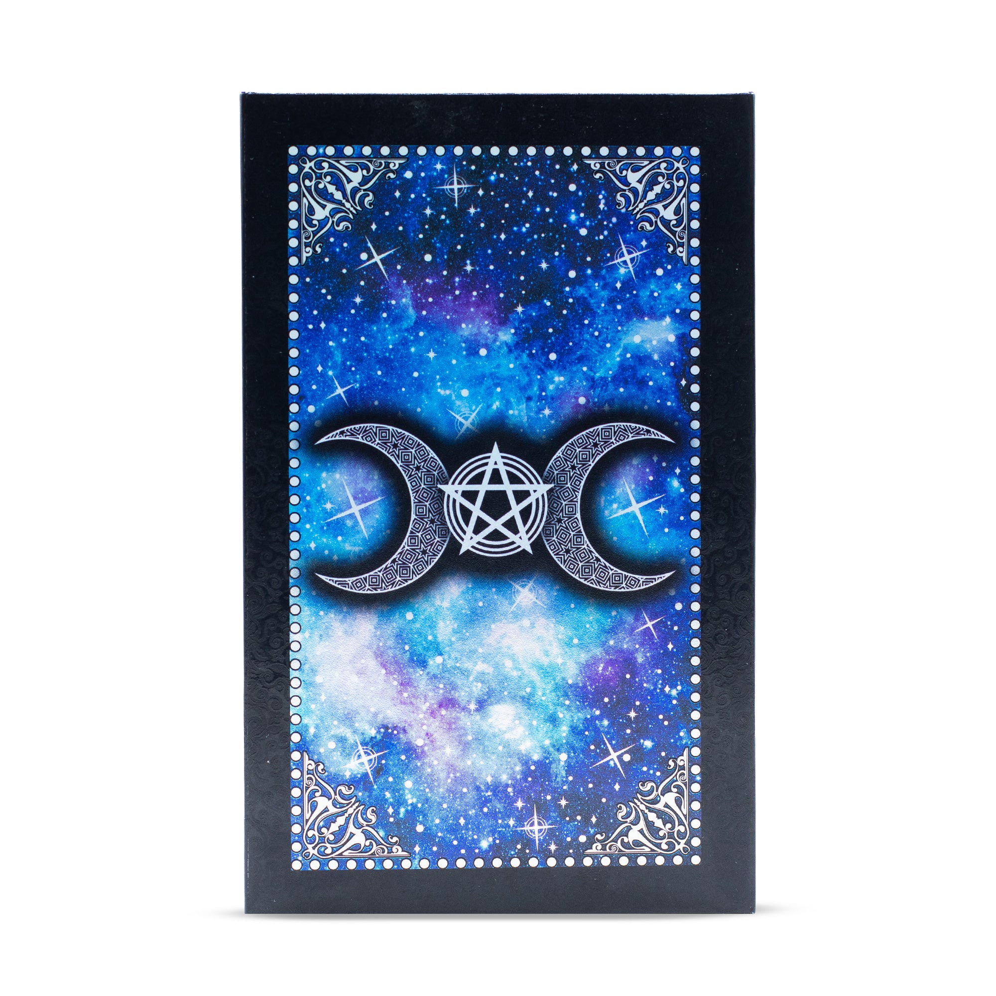 Blue Foil Tarot Set - Moon Face with Booklet