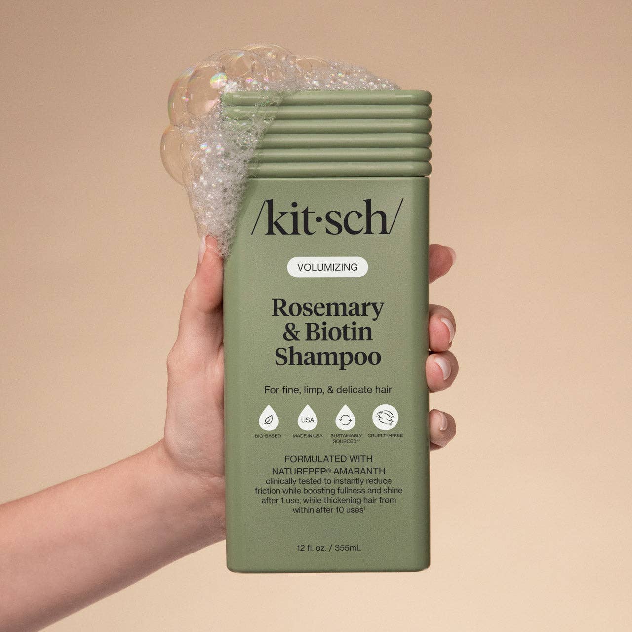 Kitsch Volymgivande Rosmarin & Biotin Schampo 355ml