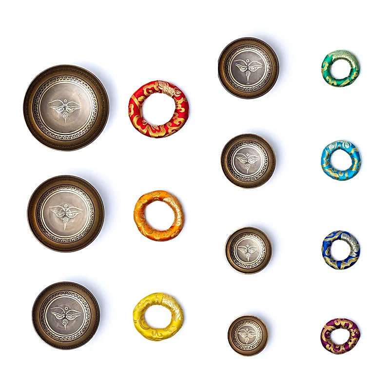 Chakra Äänimaljasetti Buddha Eyes