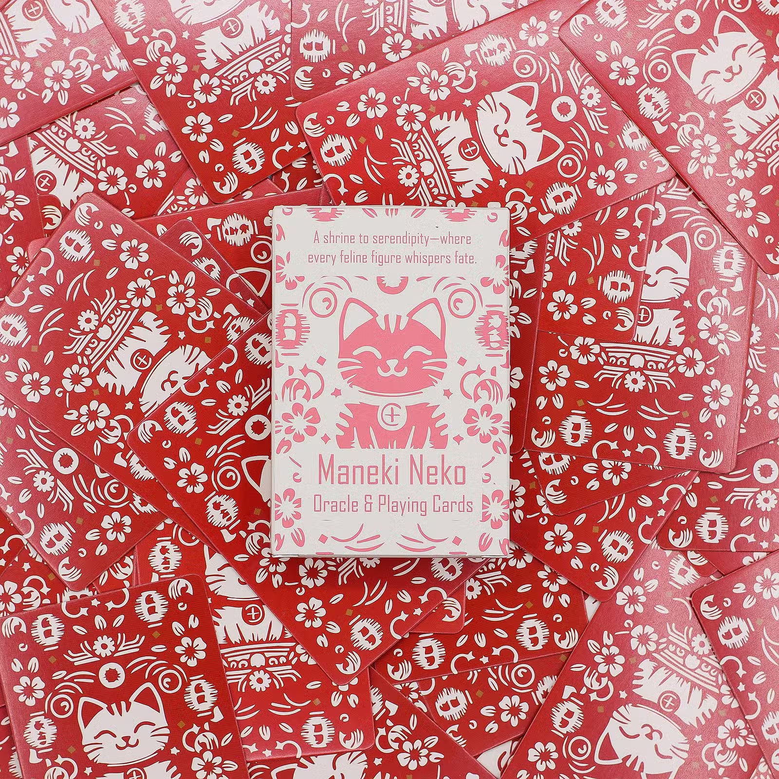 Maneki Neko Oracle & Playing Cards – Oraakkeli- ja pelikortit