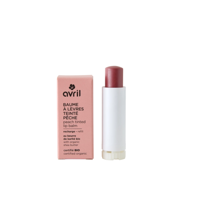 Avril Sävyttävä huulivoide TÄYTTÖ - Peach 4g