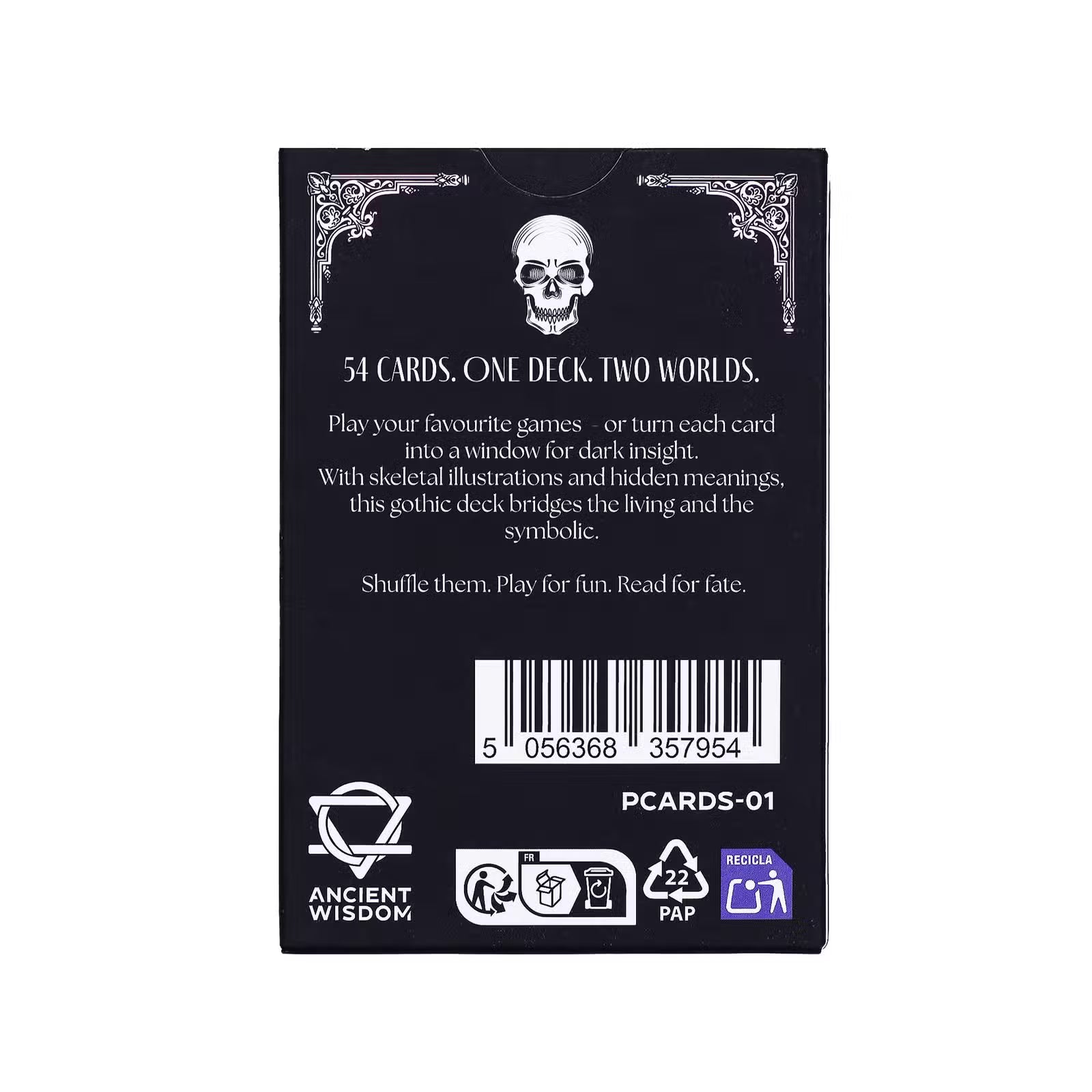 Memento Mori Gothic – spelkort