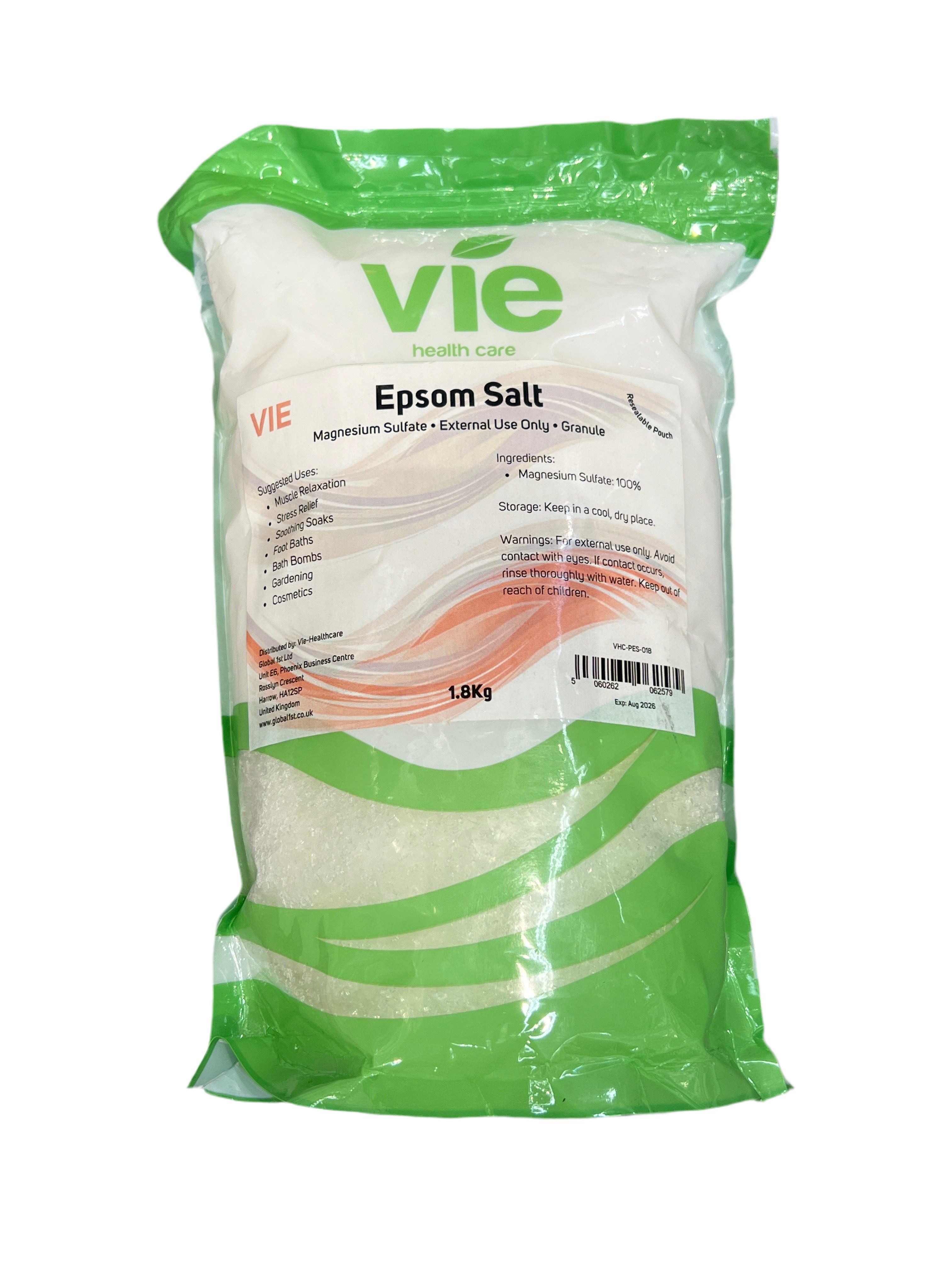 Epsom-suola 1,8kg