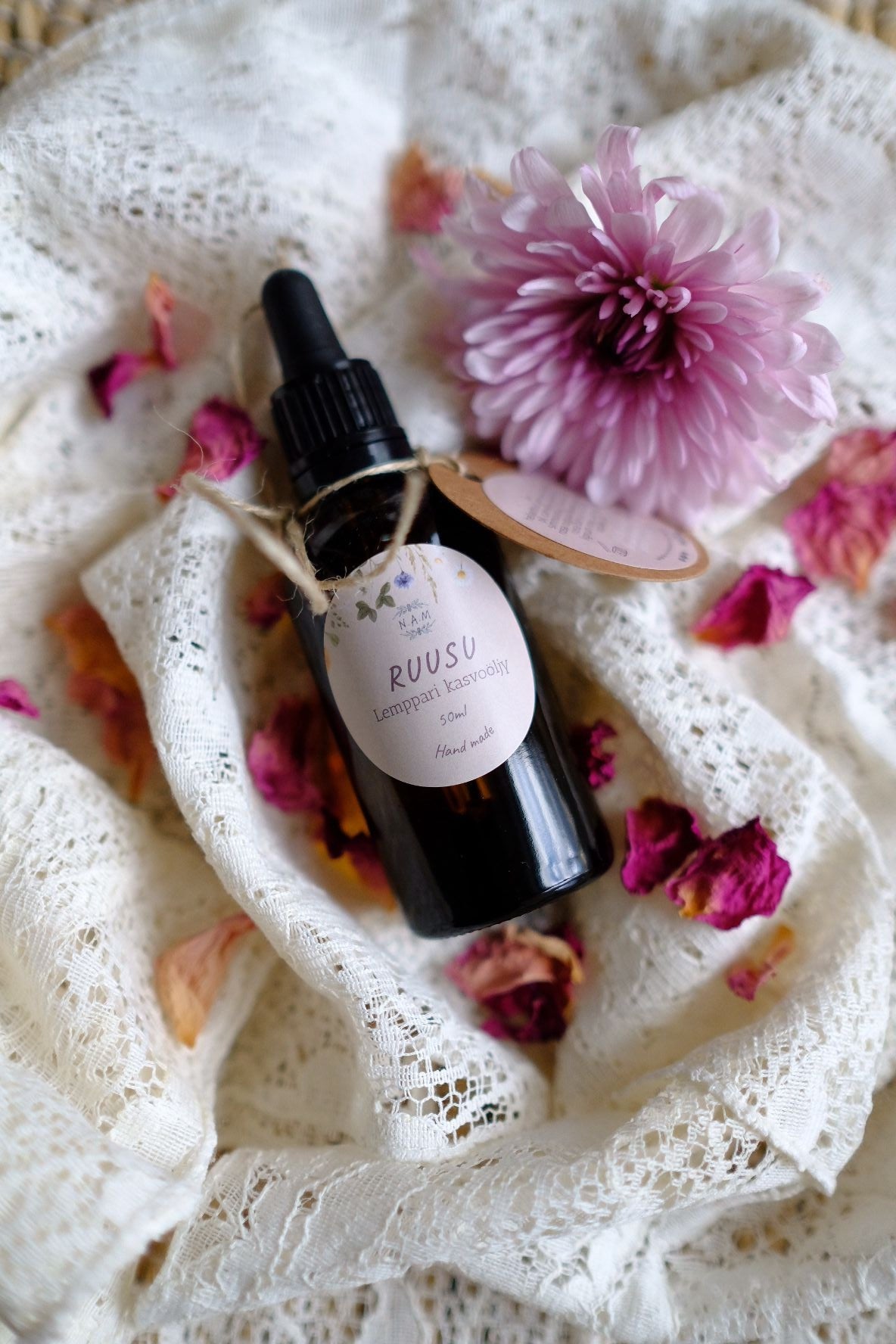 N.A.M Ruusu - lempi Kasvoöljy 50ml