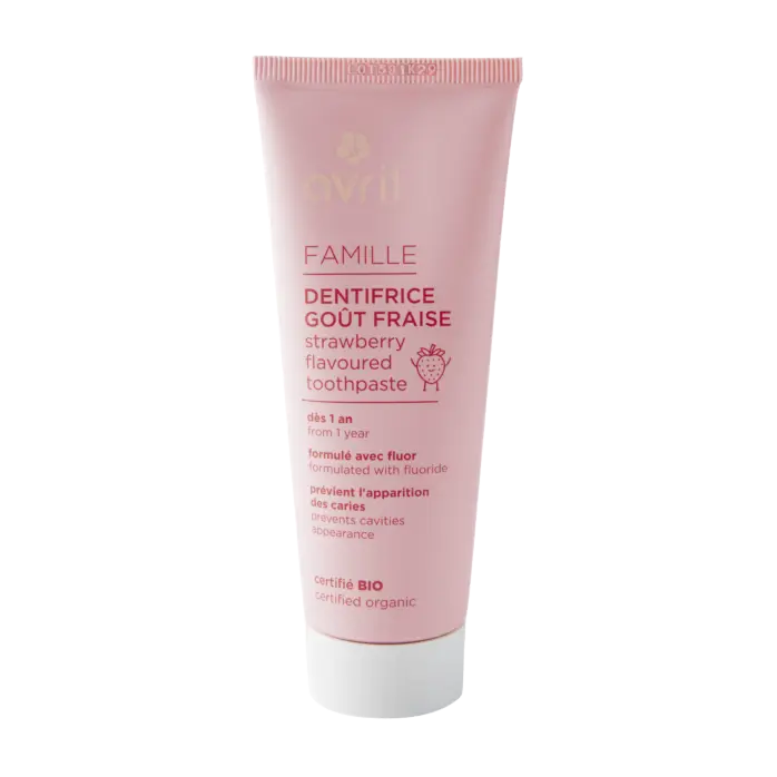 Avril Lasten Fluori-hammastahna, mansikka 75ml