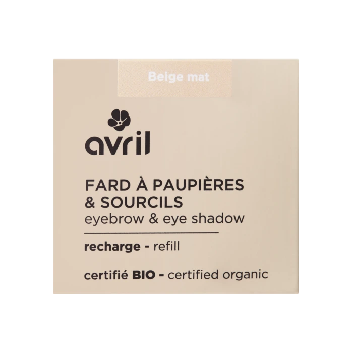 Avril Eyeshadow Beige Matte, refill NEW FORMULA