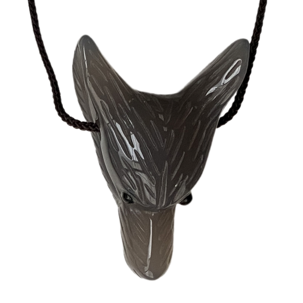 Wolf Head Pendant - Susi -riipus