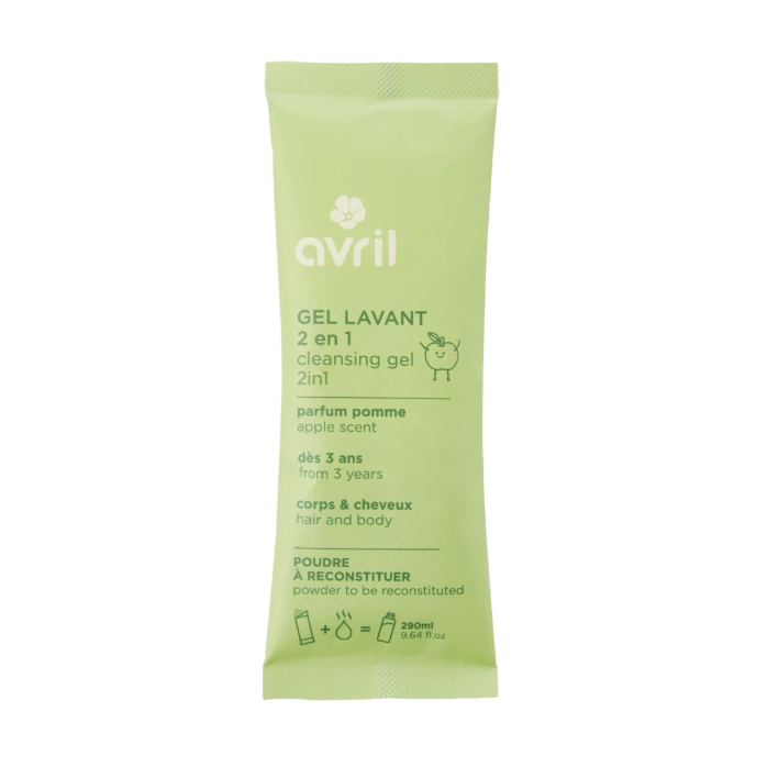 Avril 2 in 1 Suihkugeeli & Shampoo-jauhe